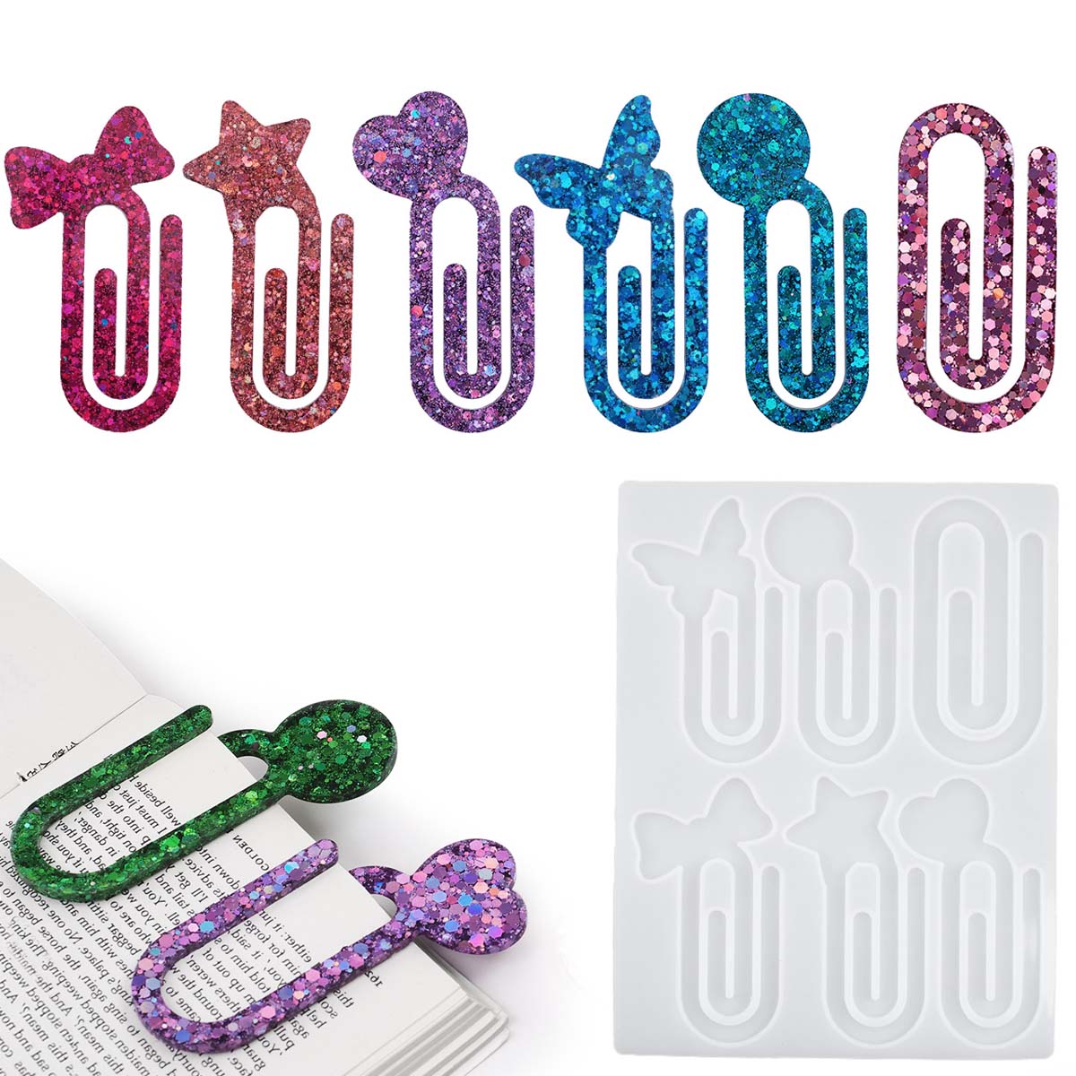 Resin Art Kit With Molds - Stampo in resina epossidica di cristallo