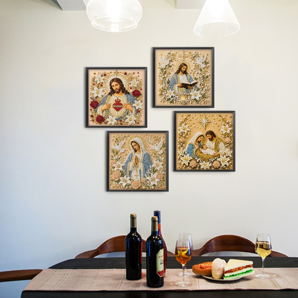 Resin Art Mary - Kit Pittura Perle 5D Fai-da-te con