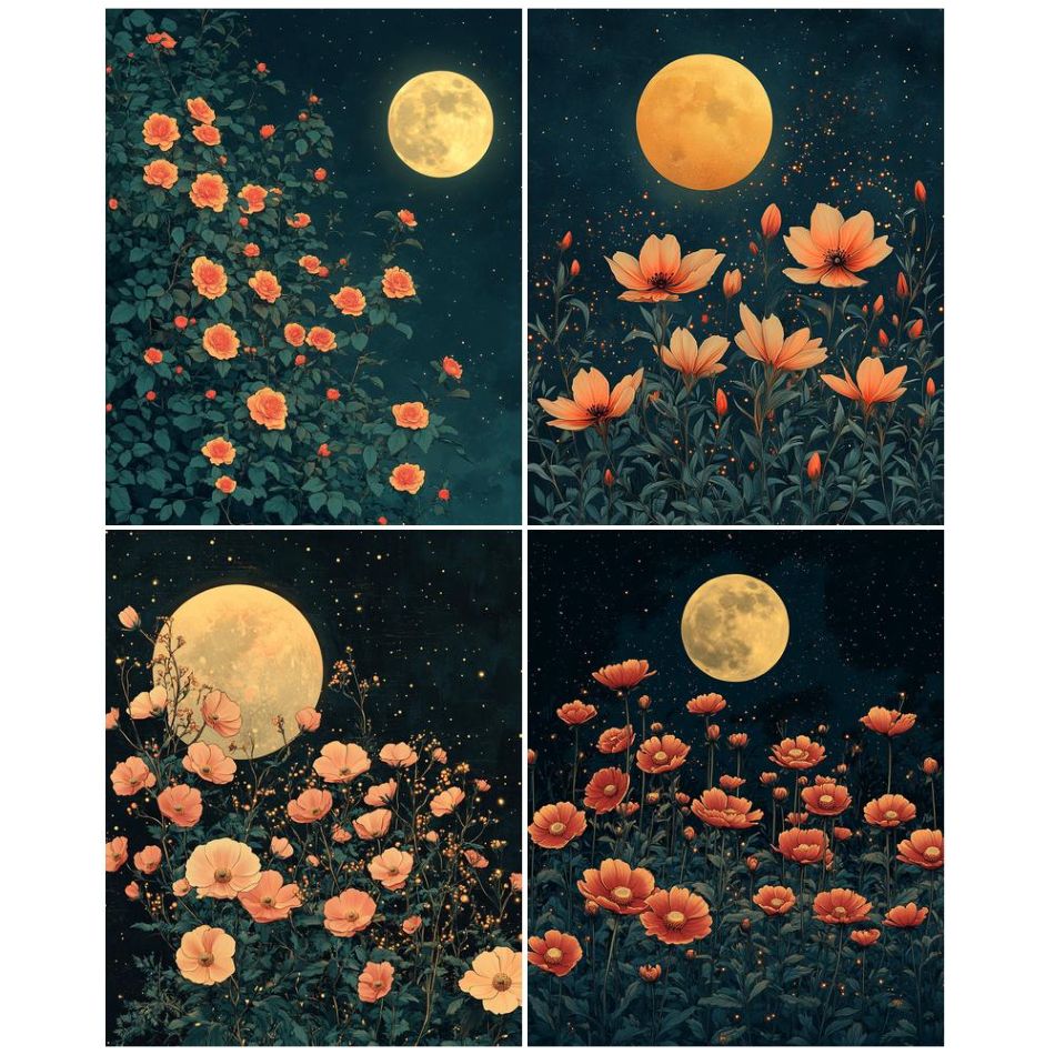 Resin Art Ideas - Kit di pittura con diamanti a