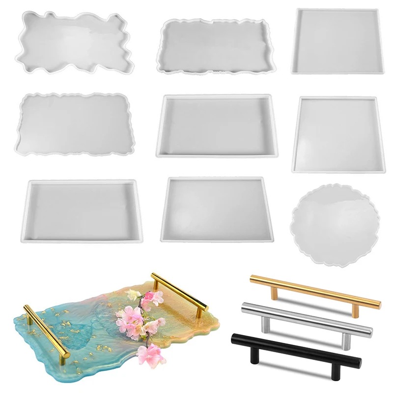 Resin Art Kit With Molds - Vassoio in resina epossidica Stampo in