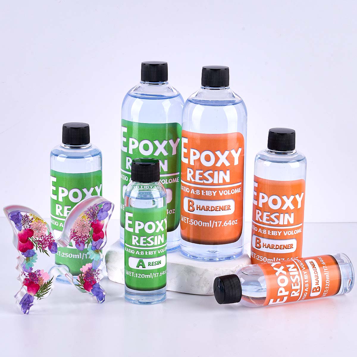 Rapporto 1:1 Kit in resina epo - Resin Art Kit With Molds recensione e prezzo