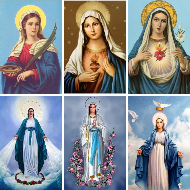Pittura diamante Maria in preg - Resin Art Mary recensione e prezzo