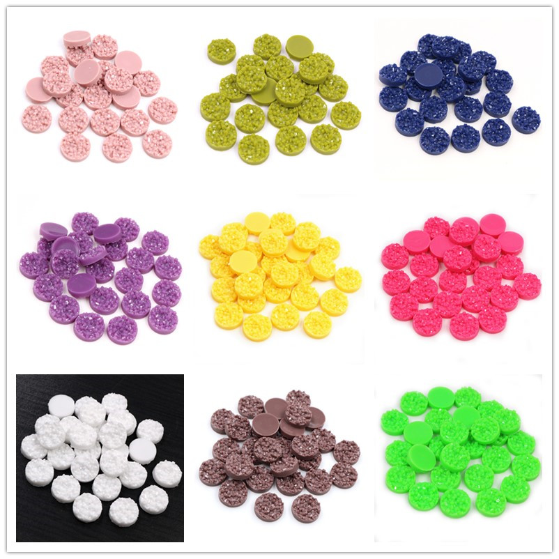 40 pz Resina Druzy Cabochon Cu - Resin Art Jewellery Kit recensione e prezzo