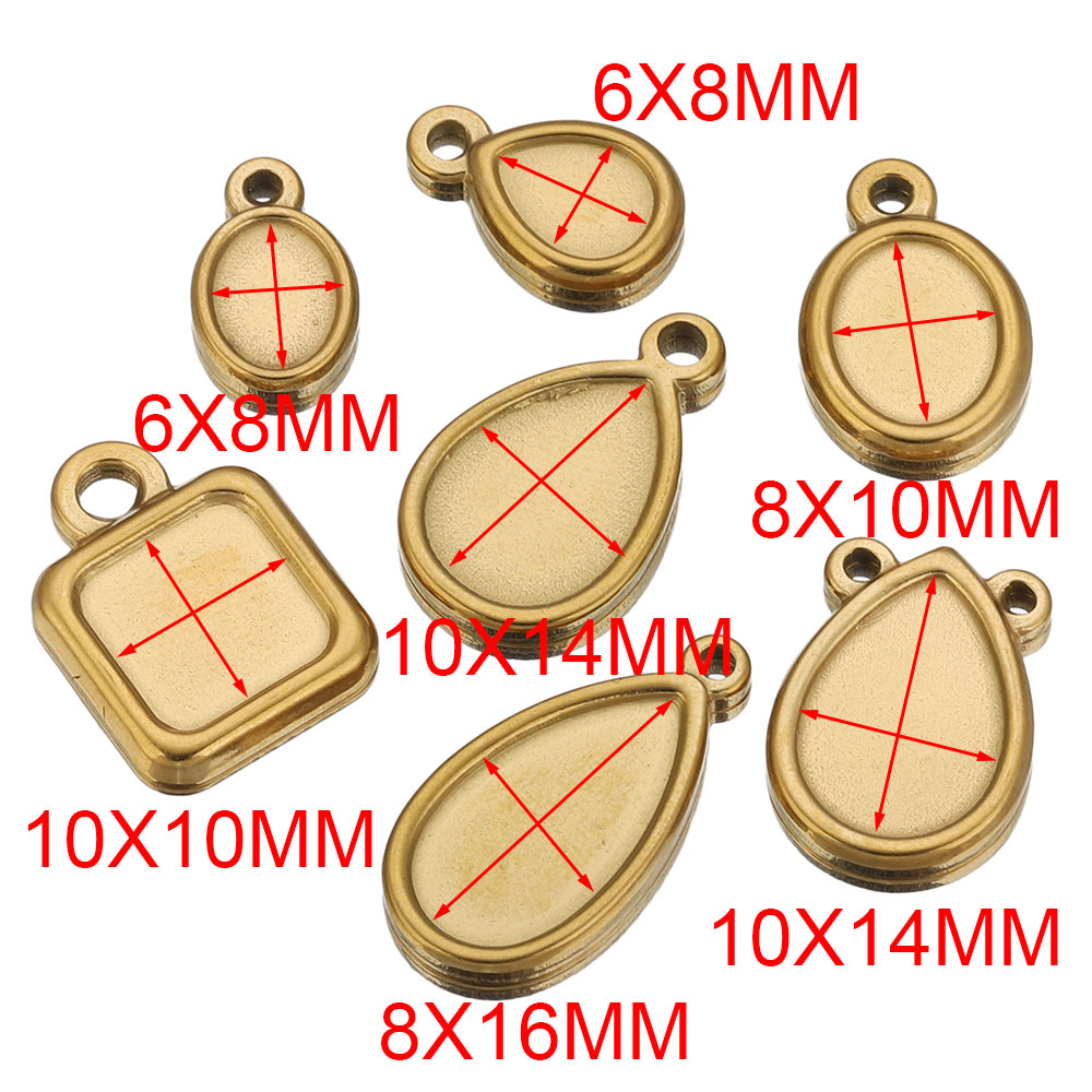 5 Pezzi Base per Ciondoli in A - Resin Art Jewellery Kit recensione e prezzo