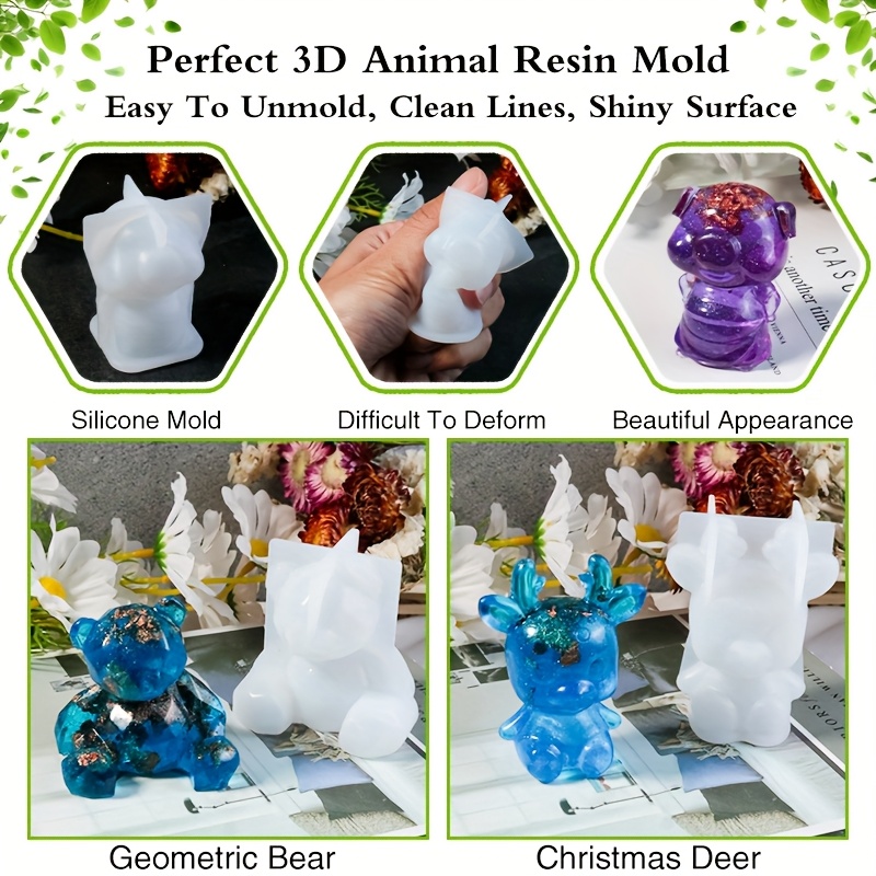 Set di 19 stampi in resina, ad - Resin Art Kit With Molds recensione e prezzo