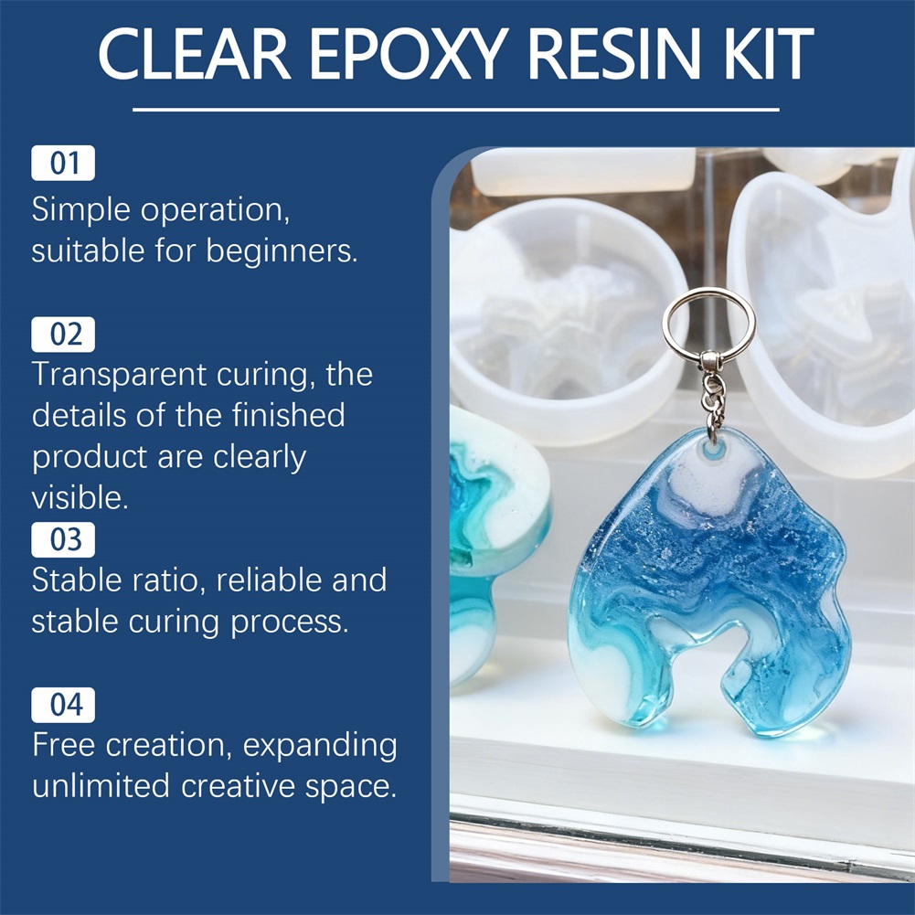 Resina Epossidica Trasparente  - Resin Art Kit With Molds recensione e prezzo